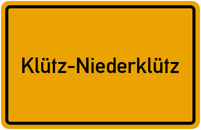 Branchenbuch Klütz-Niederklütz, Mecklenburg-Vorpommern