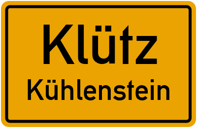 Straßenverzeichnis Klütz Kühlenstein
