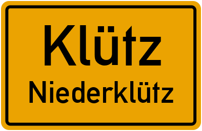 Straßenverzeichnis Klütz Niederklütz