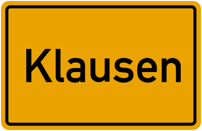 Branchenbuch Klausen, Rheinland-Pfalz
