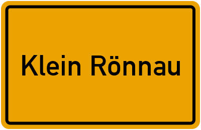 Branchenbuch Klein Rönnau, Schleswig-Holstein
