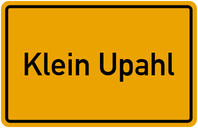 Klein Upahl in Mecklenburg-Vorpommern erkunden
