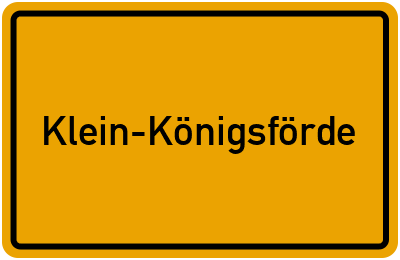 Branchenbuch Klein-Königsförde, Schleswig-Holstein
