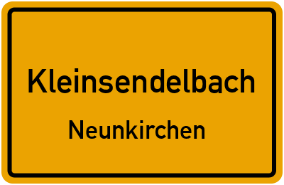 Straßenverzeichnis Kleinsendelbach Neunkirchen