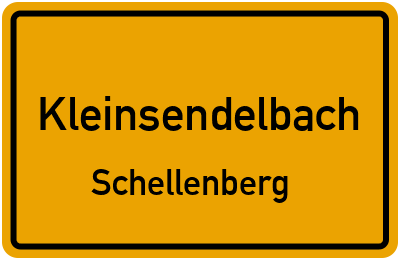 Straßenverzeichnis Kleinsendelbach Schellenberg