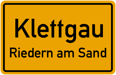 Straßenverzeichnis Klettgau Riedern am Sand
