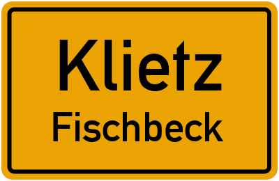 Straßenverzeichnis Klietz Fischbeck