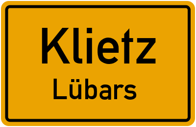 Straßenverzeichnis Klietz Lübars