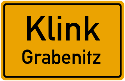 Straßenverzeichnis Klink Grabenitz