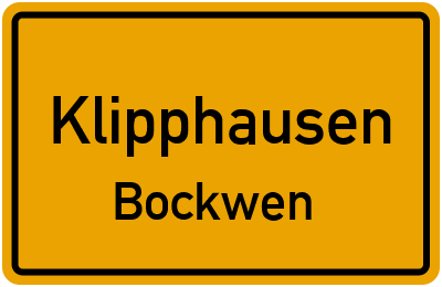 Straßenverzeichnis Klipphausen Bockwen