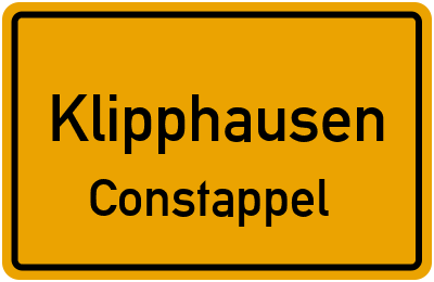 Straßenverzeichnis Klipphausen Constappel