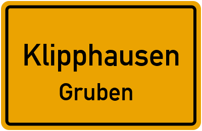 Straßenverzeichnis Klipphausen Gruben