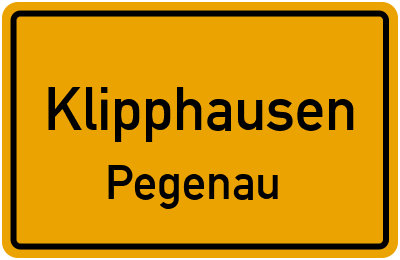 Straßenverzeichnis Klipphausen Pegenau