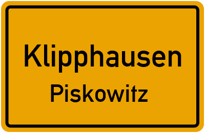 Straßenverzeichnis Klipphausen Piskowitz