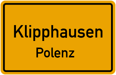 Straßenverzeichnis Klipphausen Polenz