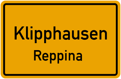 Straßenverzeichnis Klipphausen Reppina