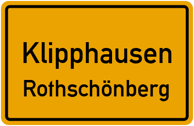 Straßenverzeichnis Klipphausen Rothschönberg