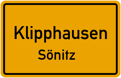 Straßenverzeichnis Klipphausen Sönitz