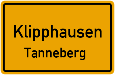 Straßenverzeichnis Klipphausen Tanneberg