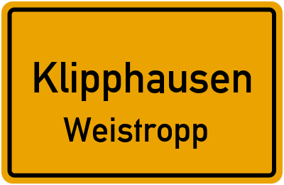 Straßenverzeichnis Klipphausen Weistropp