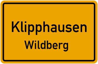 Straßenverzeichnis Klipphausen Wildberg
