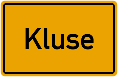 Branchenbuch Kluse, Niedersachsen