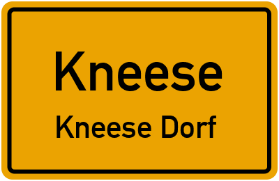 Straßenverzeichnis Kneese Kneese Dorf