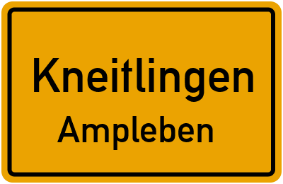 Straßenverzeichnis Kneitlingen Ampleben