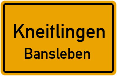 Straßenverzeichnis Kneitlingen Bansleben