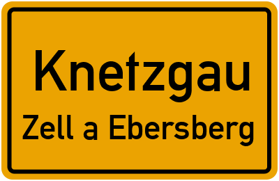 Straßenverzeichnis Knetzgau Zell a.Ebersberg