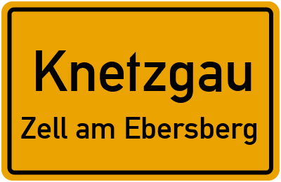 Straßenverzeichnis Knetzgau Zell am Ebersberg