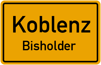 Straßenverzeichnis Koblenz Bisholder