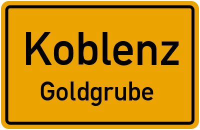 Straßenverzeichnis Koblenz Goldgrube