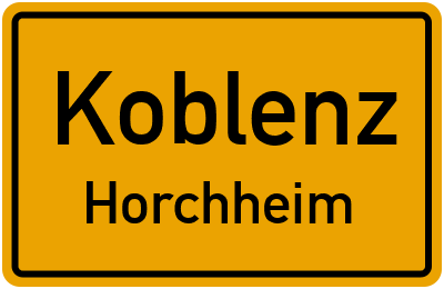 Straßenverzeichnis Koblenz Horchheim