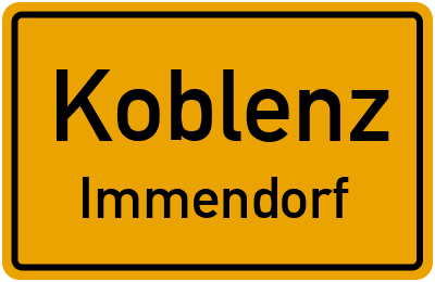 Straßenverzeichnis Koblenz Immendorf