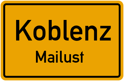 Straßenverzeichnis Koblenz Mailust