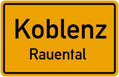 Straßenverzeichnis Koblenz Rauental