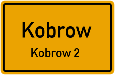 Straßenverzeichnis Kobrow Kobrow 2