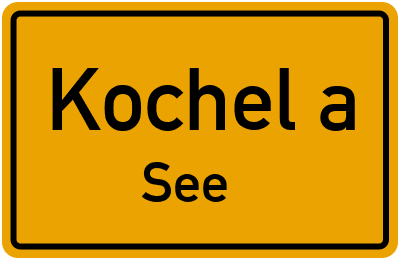 Branchenbuch Kochel a. See, Bayern