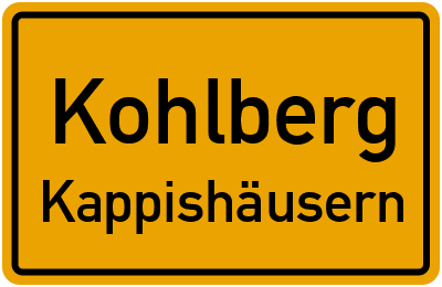 Straßenverzeichnis Kohlberg Kappishäusern