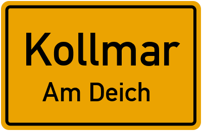 Straßenverzeichnis Kollmar Am Deich