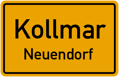 Straßenverzeichnis Kollmar Neuendorf