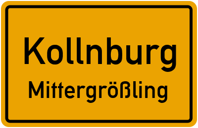 Straßenverzeichnis Kollnburg Mittergrößling