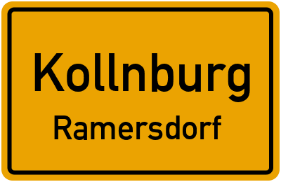Straßenverzeichnis Kollnburg Ramersdorf