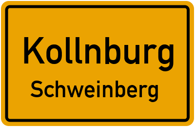 Ortsschild Kollnburg Schweinberg