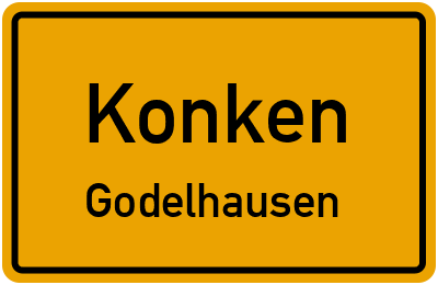 Straßenverzeichnis Konken Godelhausen