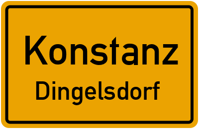 Straßenverzeichnis Konstanz Dingelsdorf