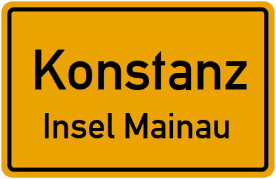 Straßenverzeichnis Konstanz Insel Mainau