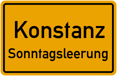 Briefkastenleerung am Sonntag in Konstanz
