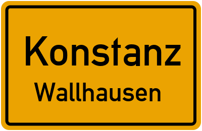 Straßenverzeichnis Konstanz Wallhausen